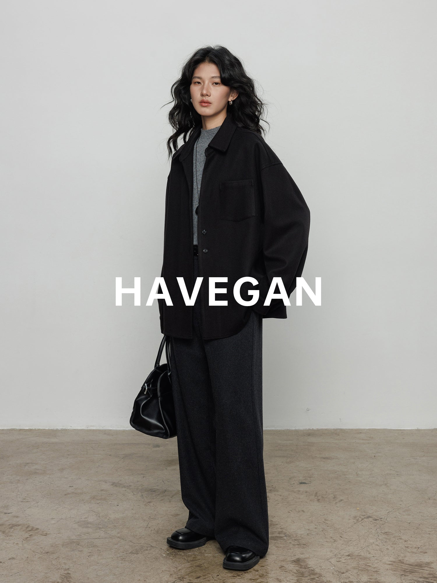 燈芯絨長袖襯衫_BDHL7970