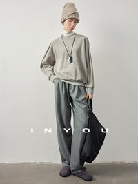 Splicing Sweatshirt Or Long Skirt_BDHL6905