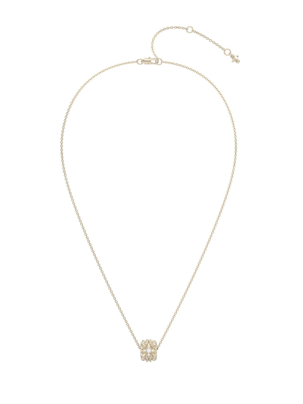 Iris Cube Pendant Necklace_BDHL8475