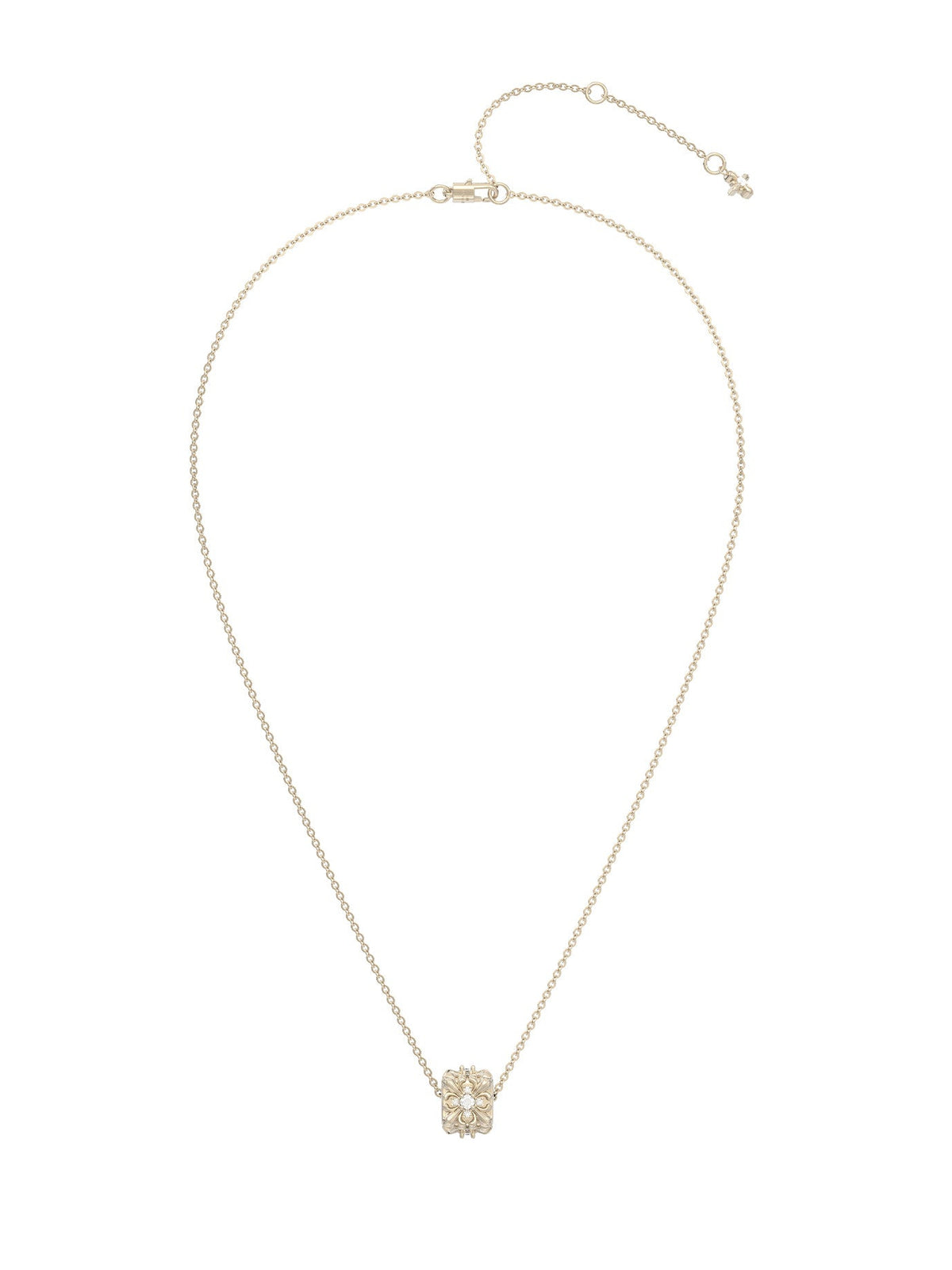 Iris Cube Pendant Necklace_BDHL8475