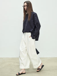 Loose-Fitting Silhouette Wide Pants_BDHL7081