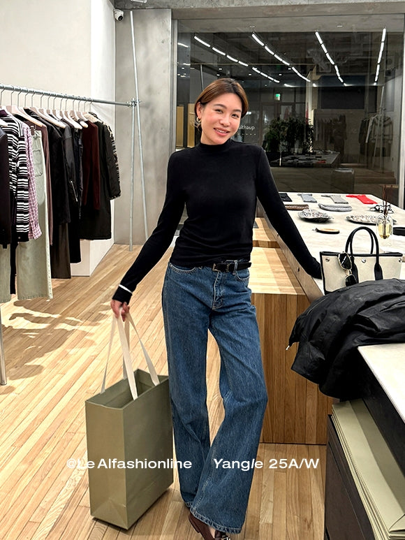 Half-High Neck Slim Tops_BDHL8004