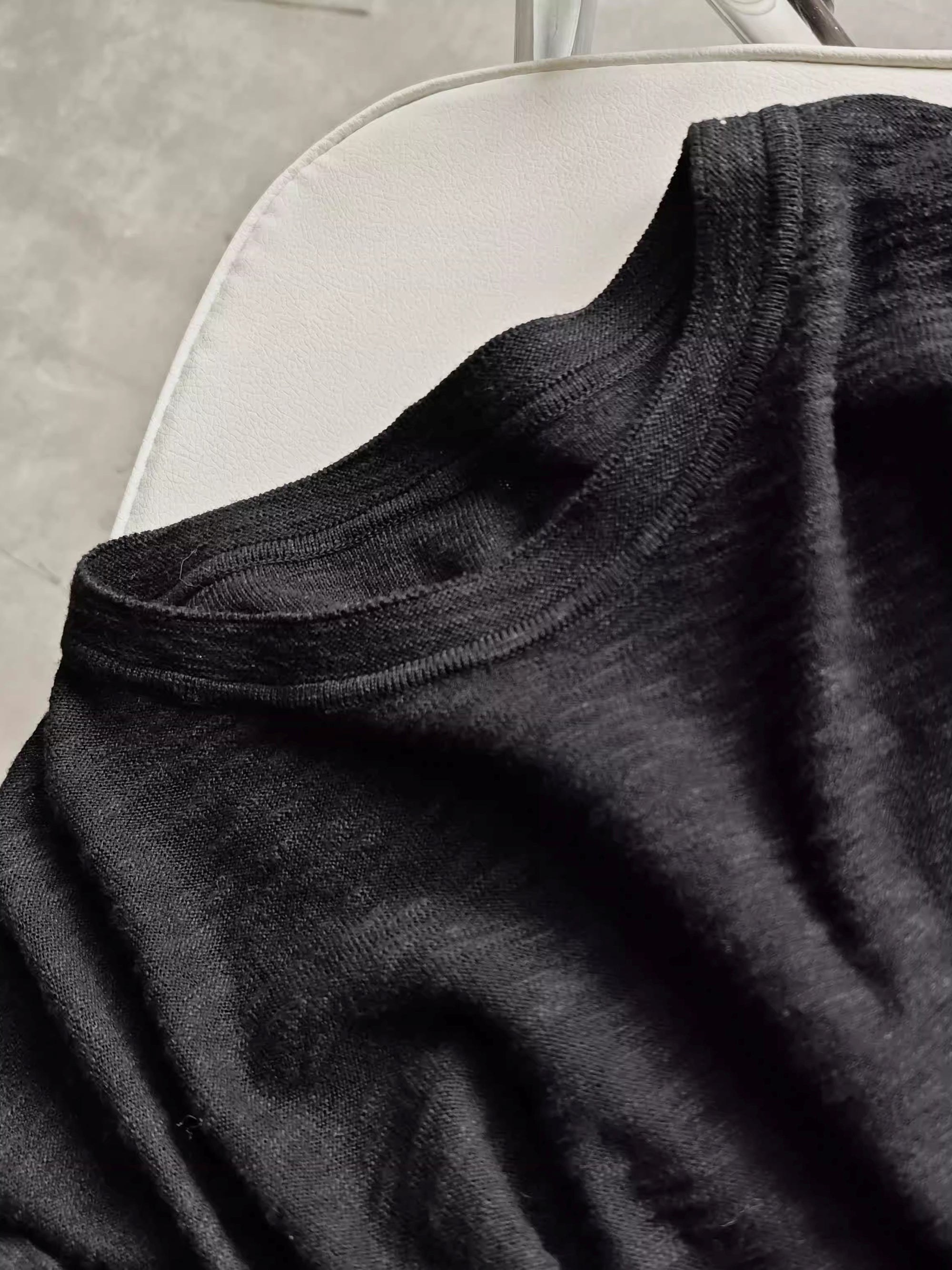 Flying Sleeve Knit Tops_BDHL7421