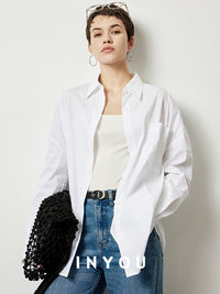 Thin Loose Silhouette Shirts_BDHL6357