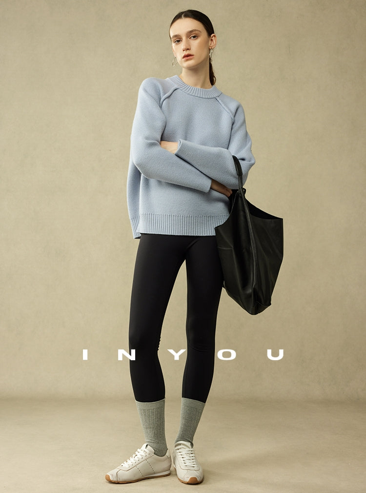 Thick Leg-Of-Matton Sleeve Knit_BDHL6789