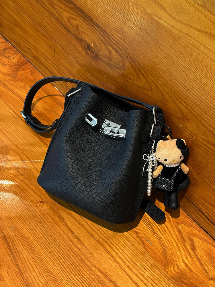 皮革水桶肩背包_BDHL7954