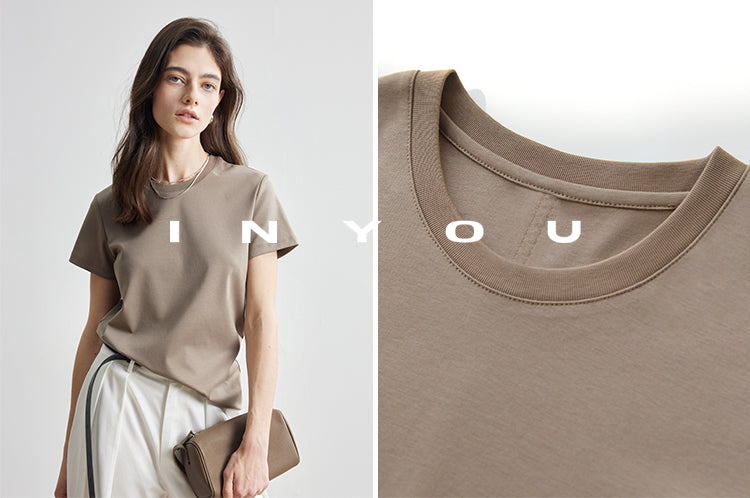 Straight Shoulder T-Shirt_BDHL7179