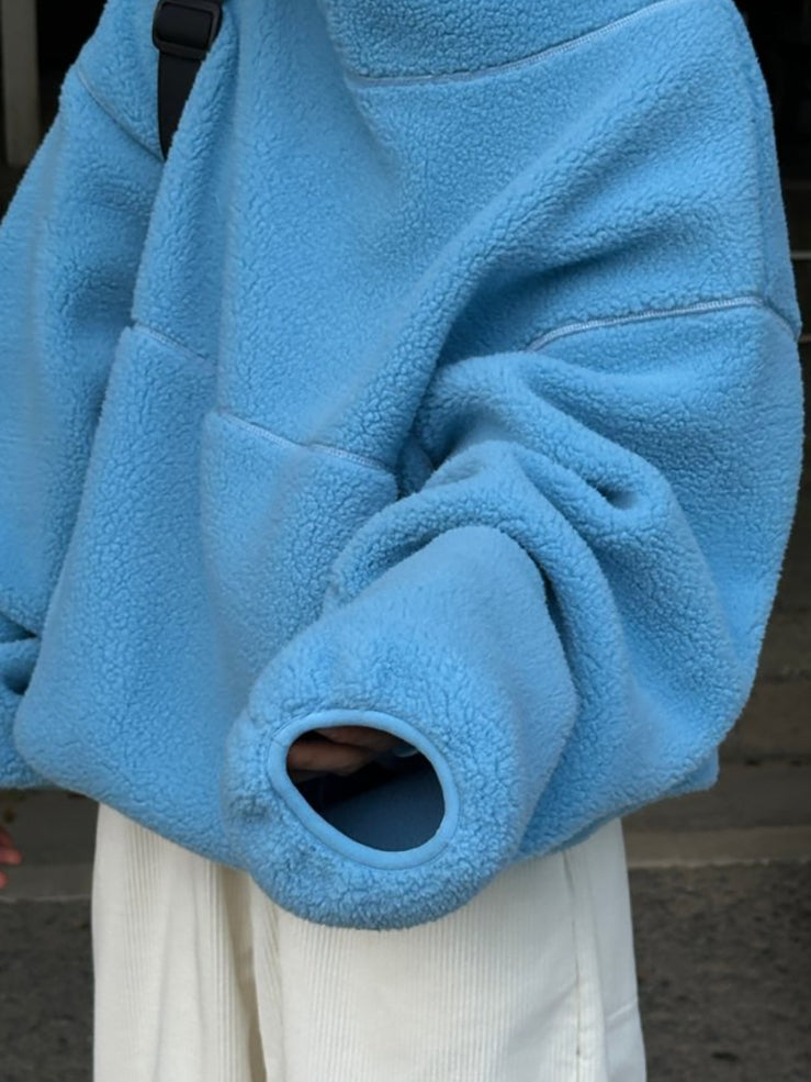 Thick Silhouette Hooded Fleece_BDHL7775