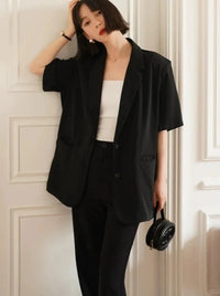 Short-Sleeved Suits Jackets_BDHL6238