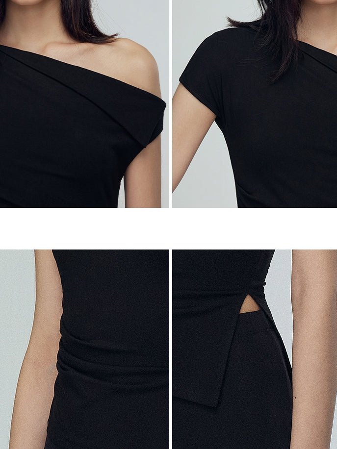 One-Shoulder Asymmetric Tops_BDHL7394