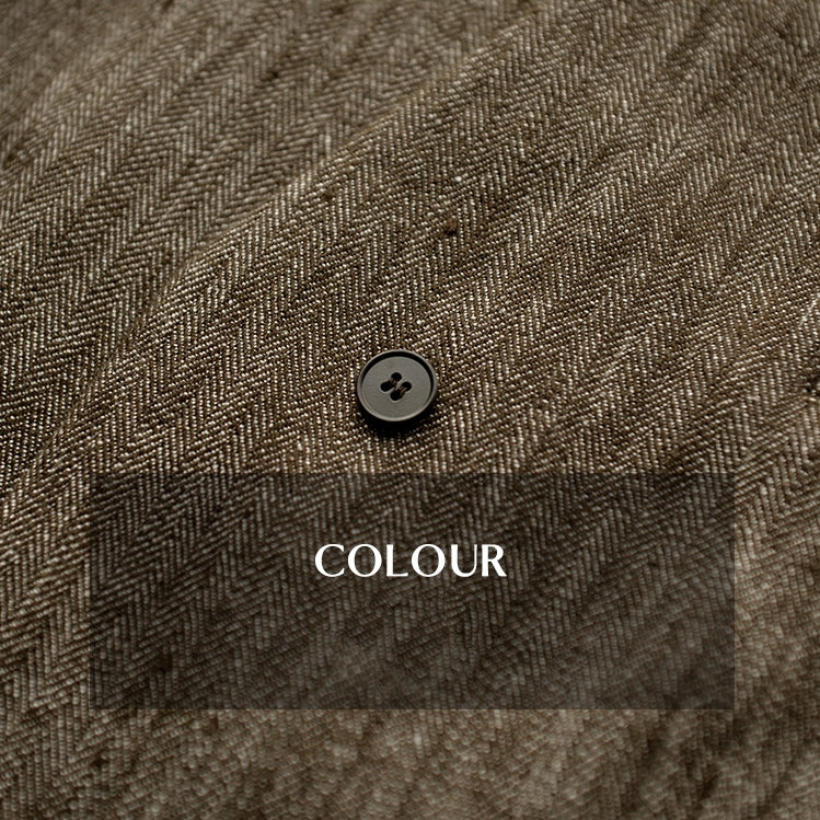 Collarless Suit Jacket_BDHL7132