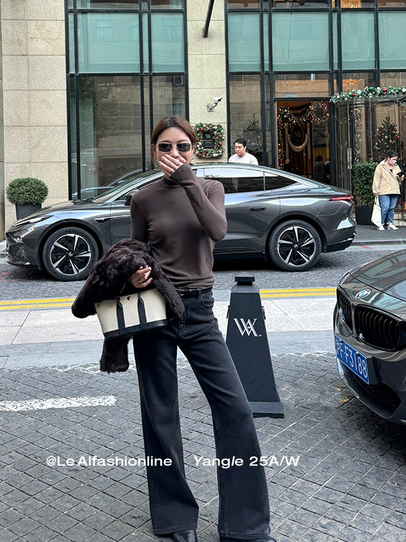 Half-High Neck Slim Tops_BDHL8004