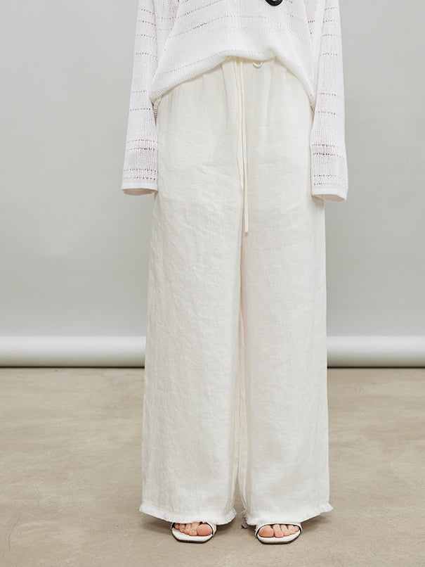 Loose Sleeveless Vest Or Wide Pants_BDHL7190