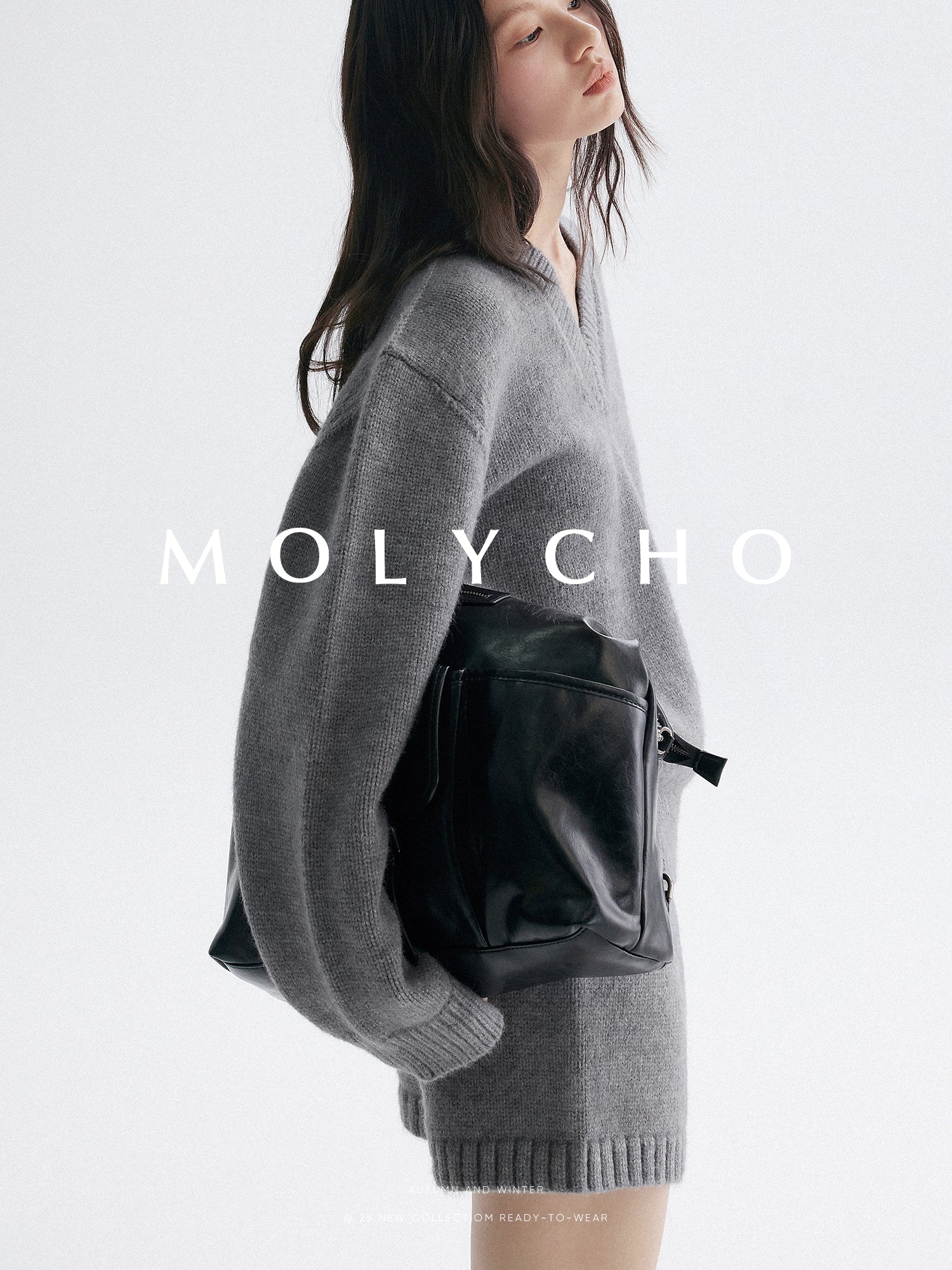 V領針織上衣或針織短褲_BDHL7944