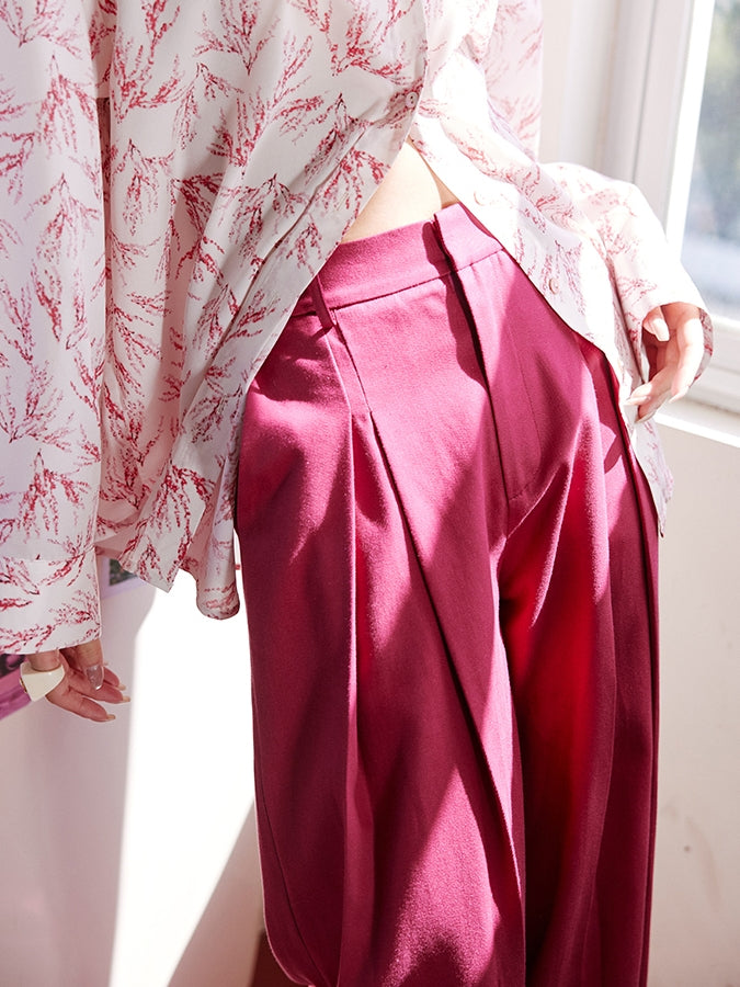 Loose-Fitting Casual Suit Pants_BDHL7472