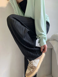 Pleated Wide-Leg Pants_BDHL7215