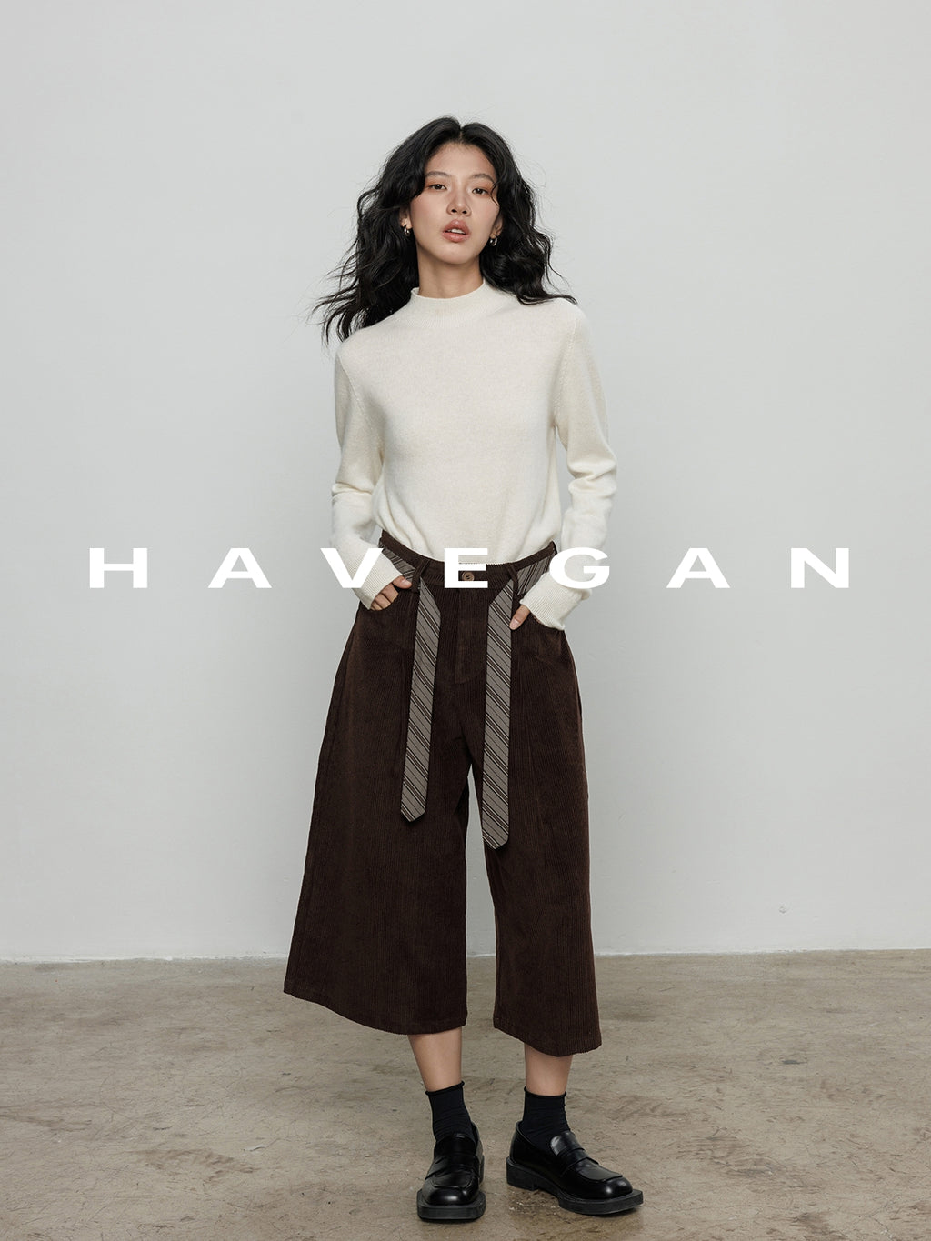 半高領針織上衣_BDHL7885