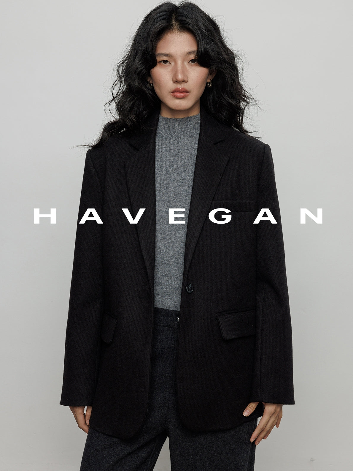 抓絨西裝外套_BDHL7969