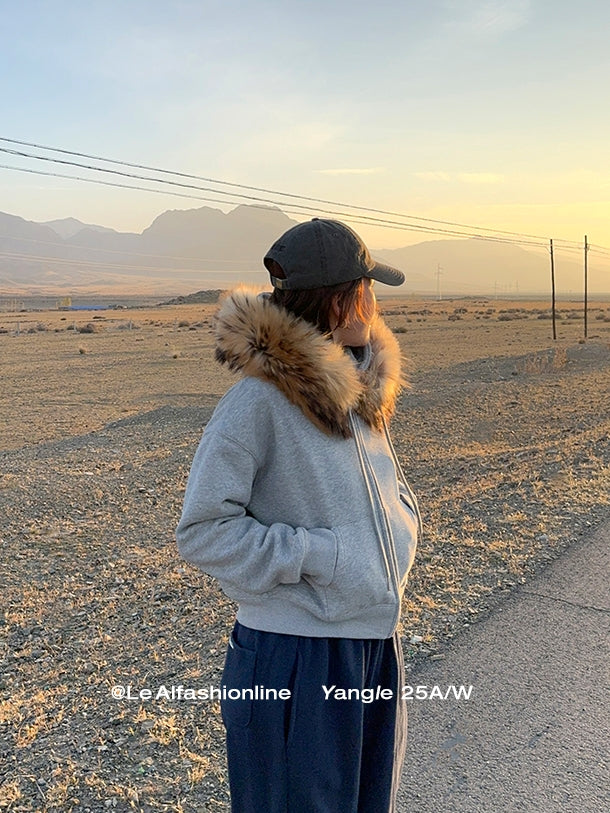 毛邊衛衣連帽衫_BDHL7912