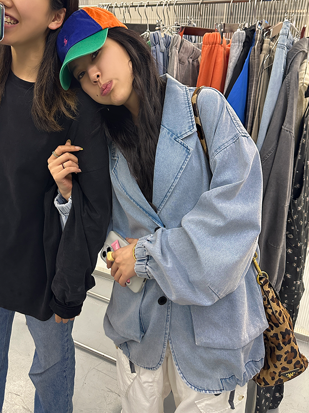 Loose Casual Denim Jacket_BDHL7250