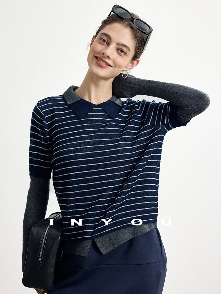 Two-Piece Style Knit Tops_BDHL7748