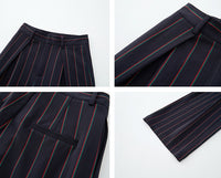 Striped Tuck Straight Pants_BDHL6844