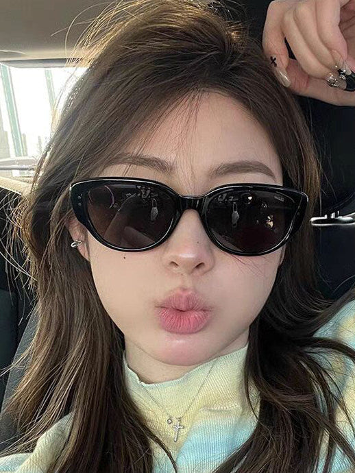 Cat-Eye Polarized Sunglasses_BDHL8377