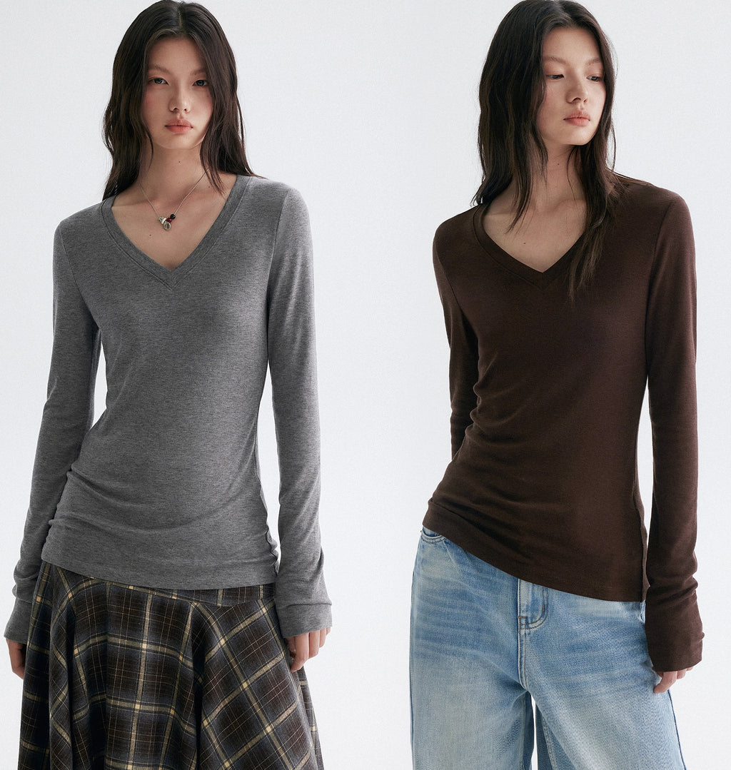 V領修身上衣_BDHL7949