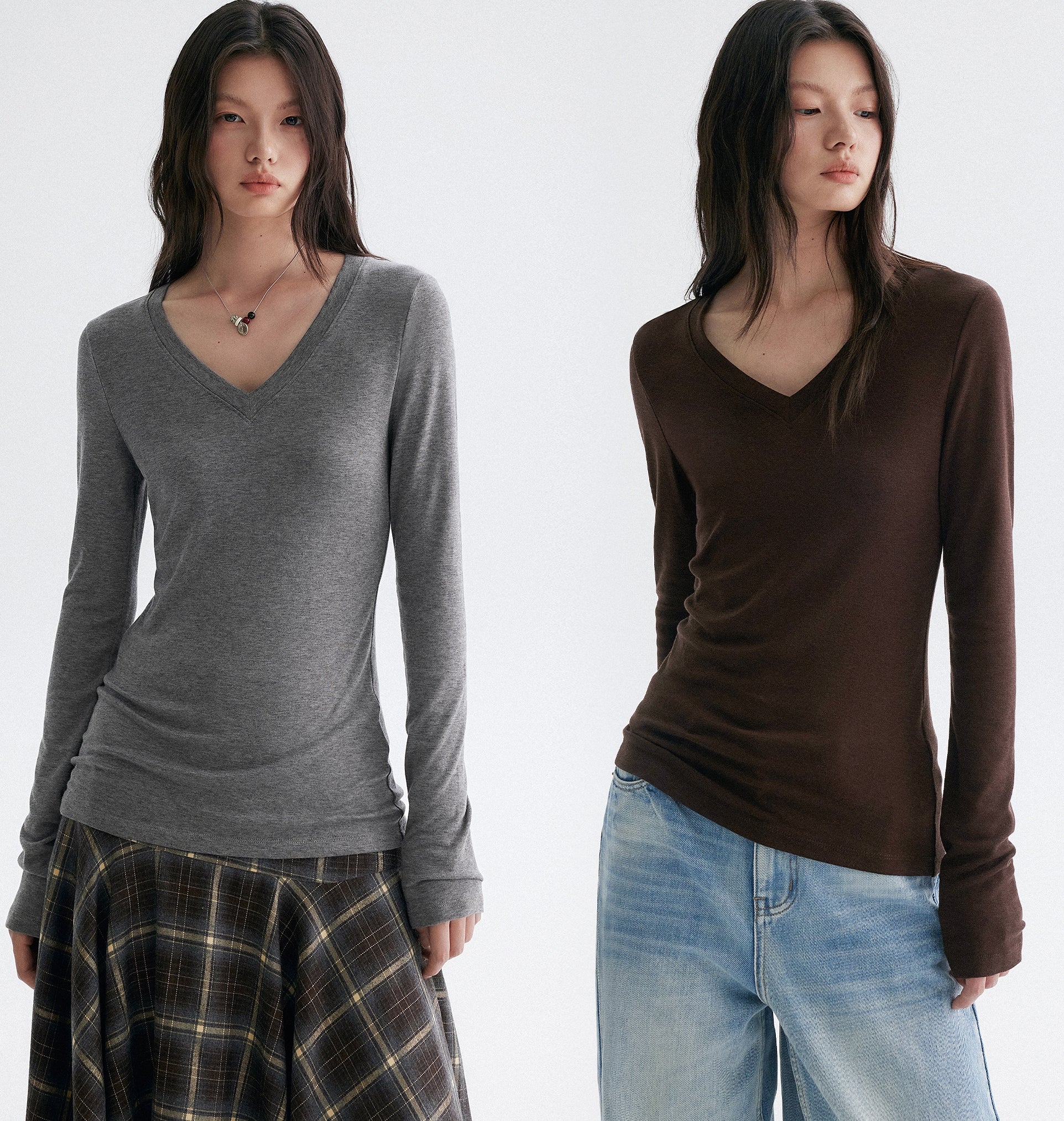 V領修身上衣_BDHL7949