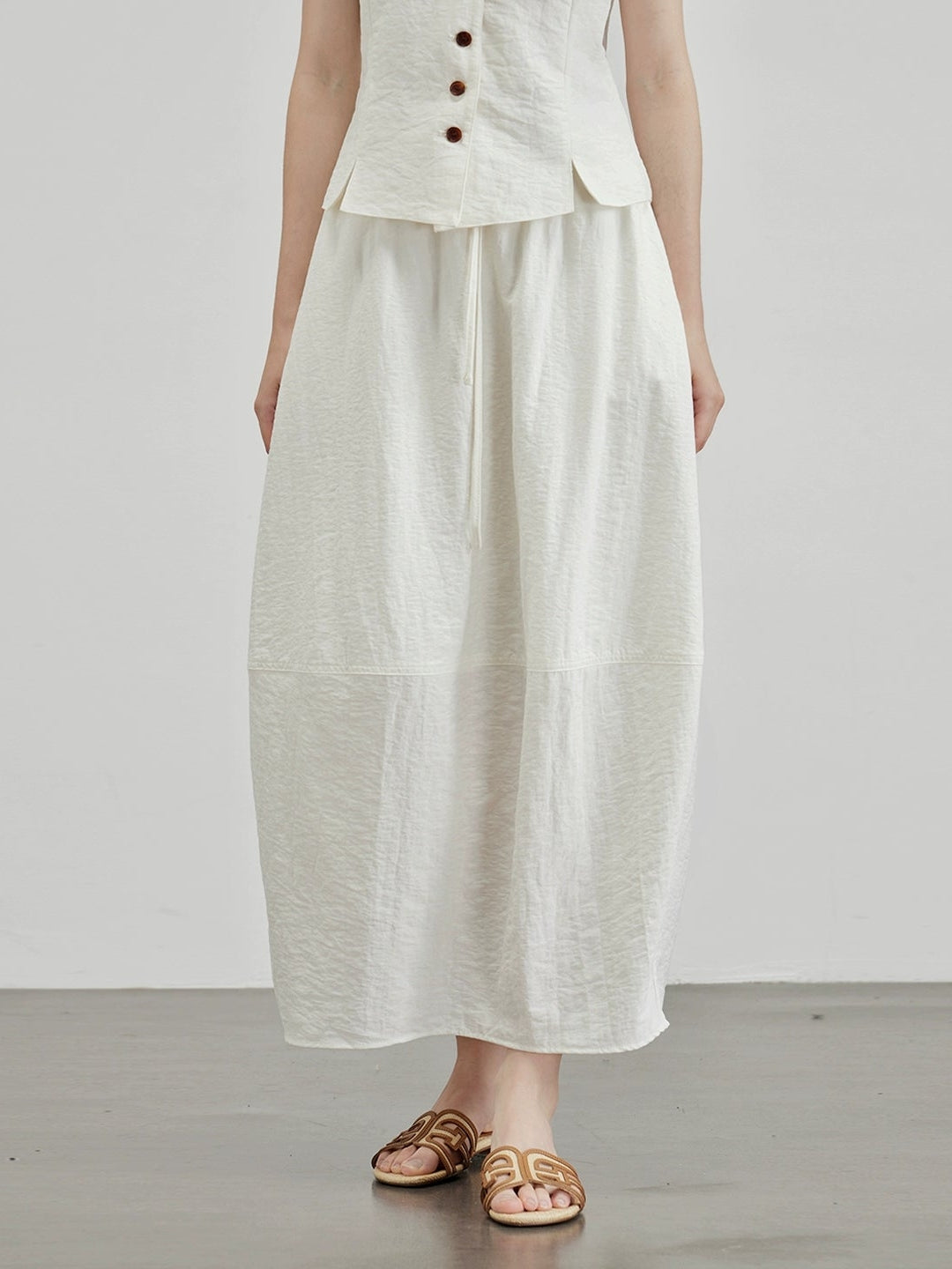 V-Neck Vest Or Bud Skirt_BDHL7600