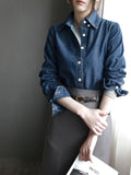 Retro Blue Denim Shirt_BDHL7259