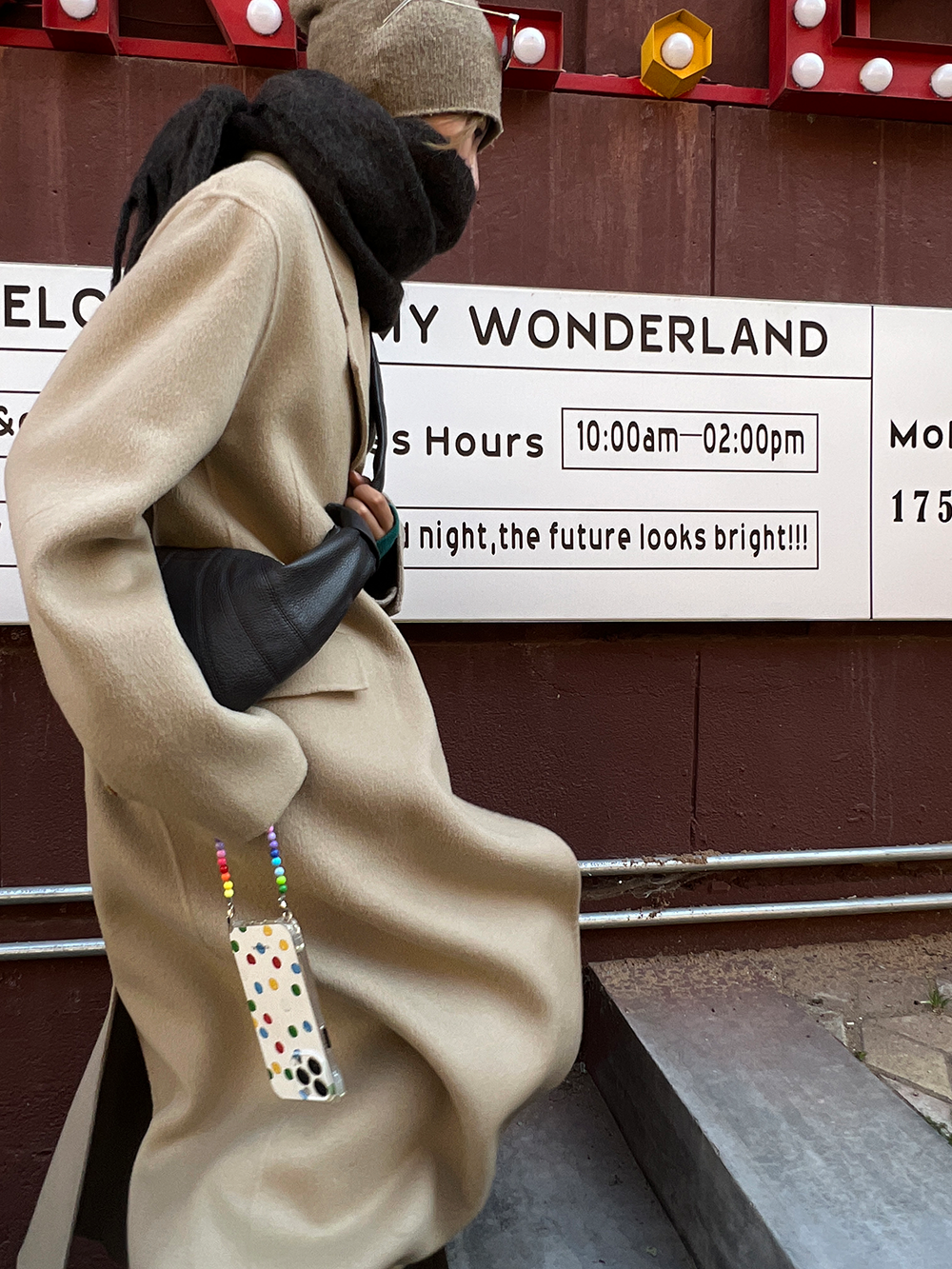 Double sided long woolen coat_BDHL5422