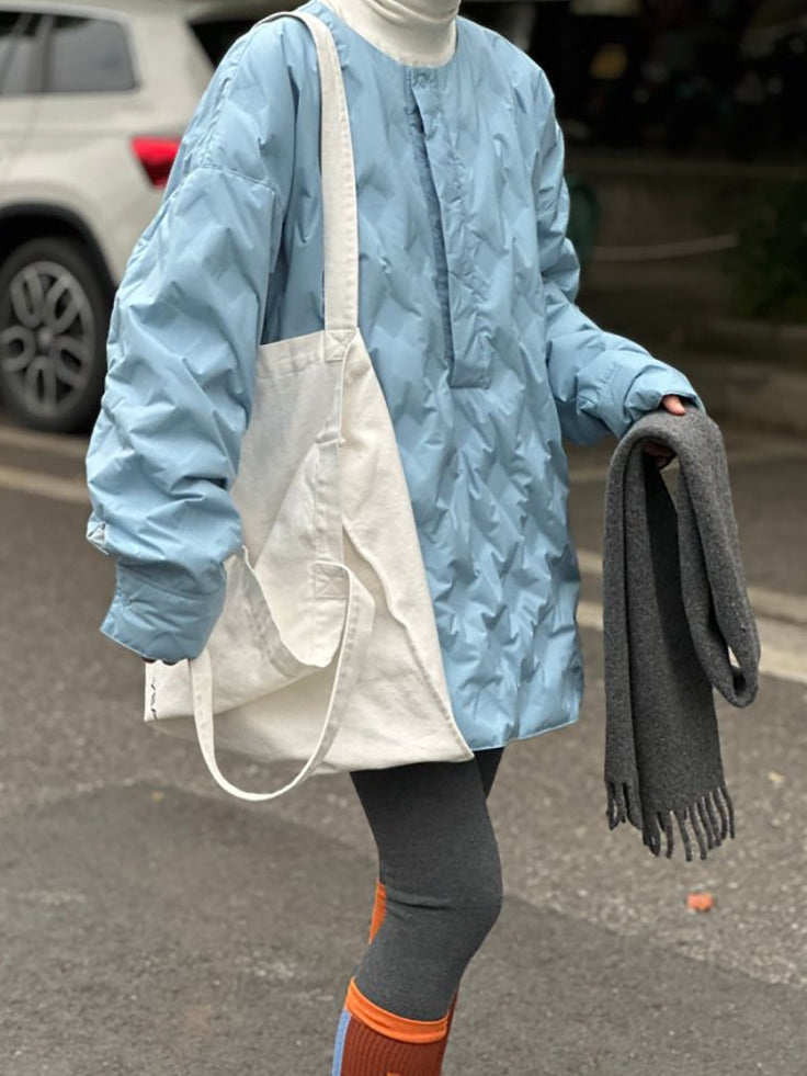 圓領套頭羽絨外套_BDHL8134