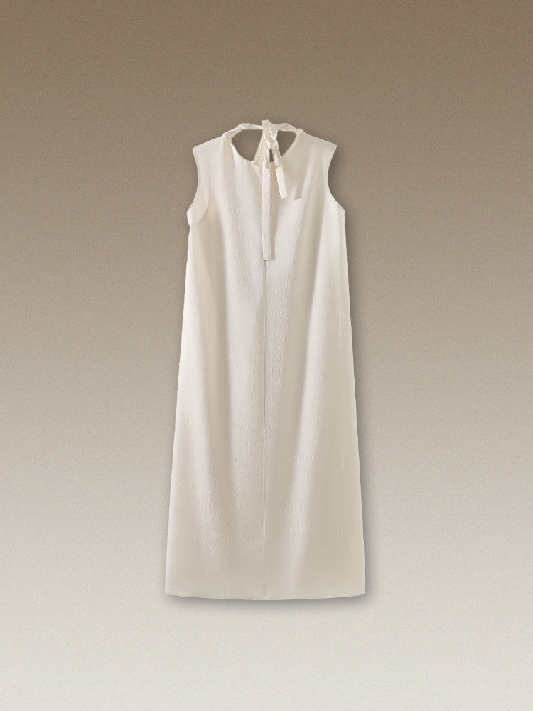 Open Back Sleeveless Dress_BDHL8298
