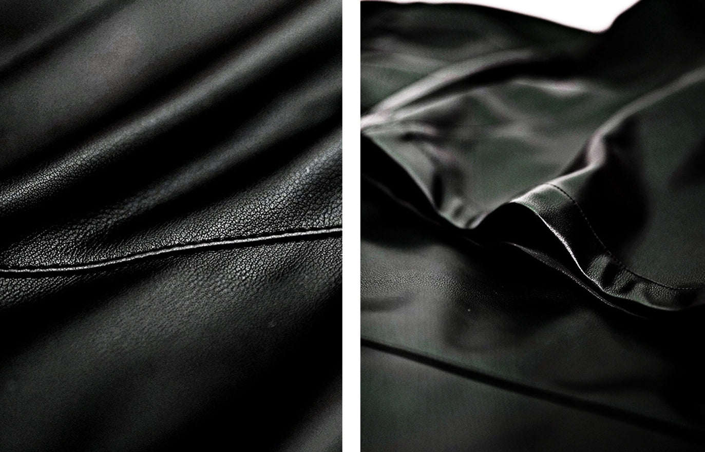 Leather Wide-Leg Cropped Pants_BDHL8160