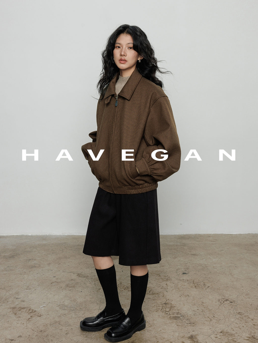 翻領長袖夾克_BDHL7886