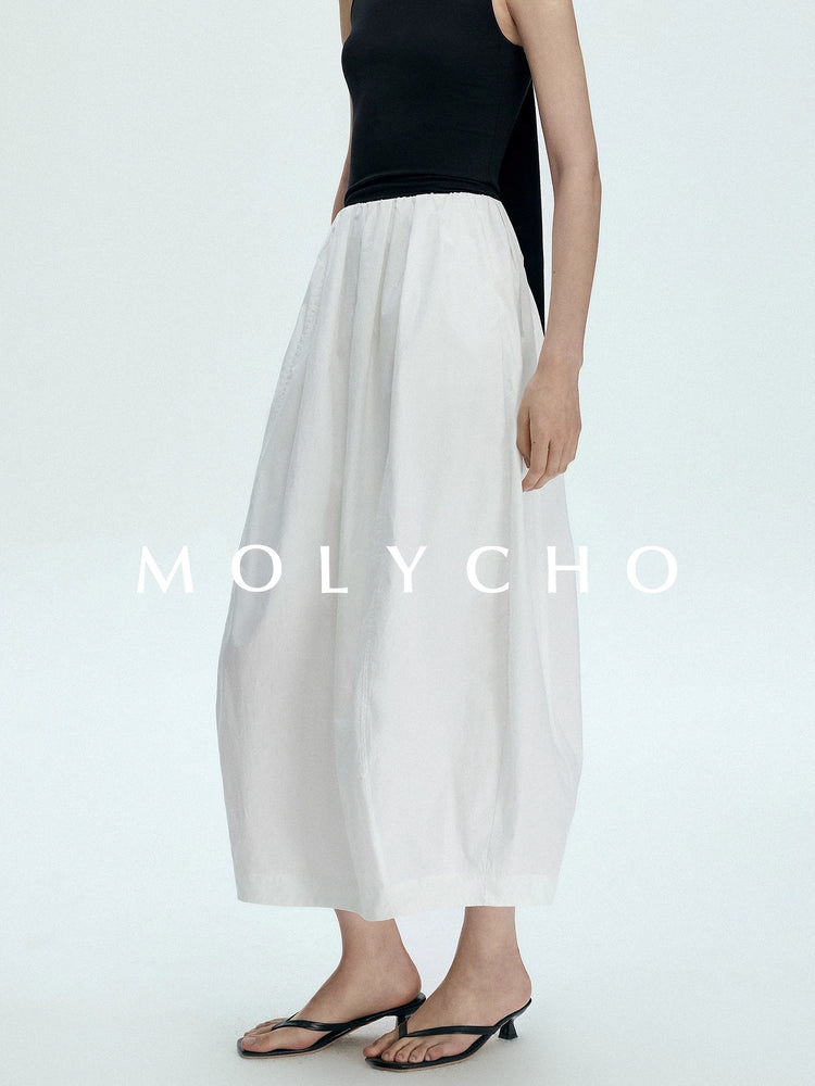 Flower Bad Long Skirt_BDHL7386