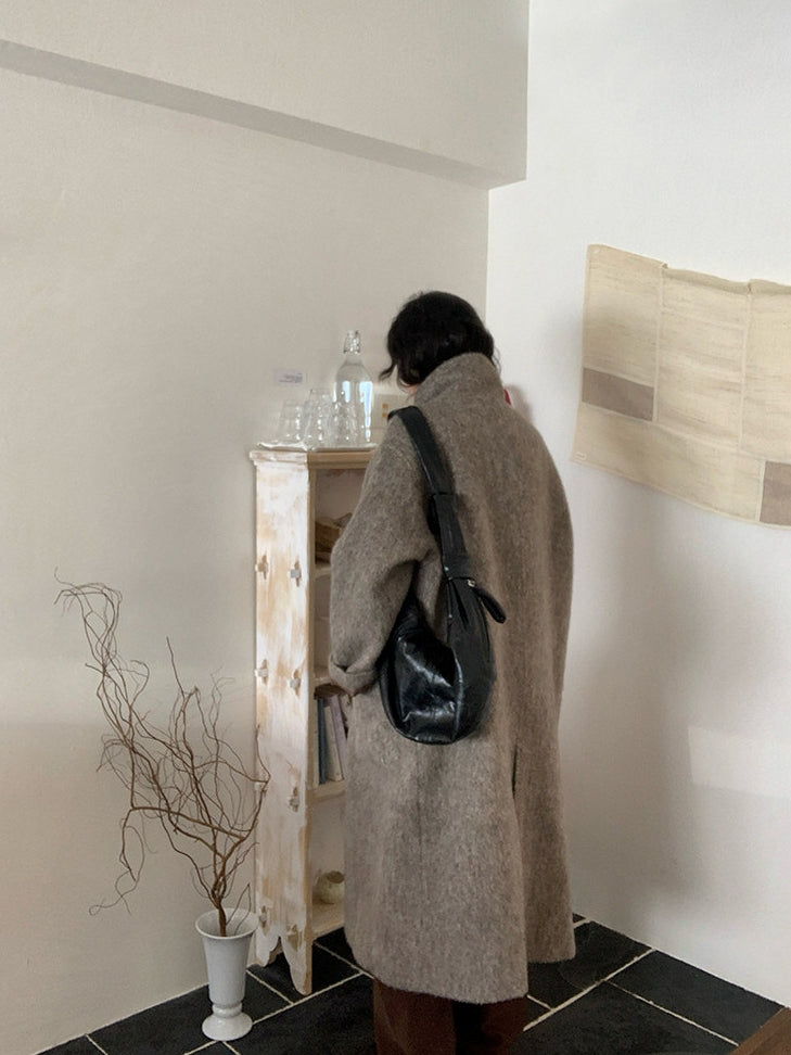 Stand Collar Duffle Coat_BDHL8164