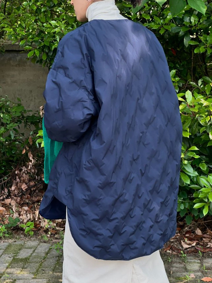 圓領套頭羽絨外套_BDHL8134