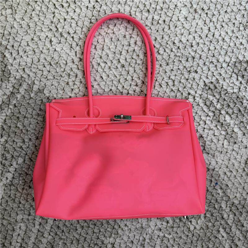 Large Jelly TPU Structured Handbag_BDHL8304