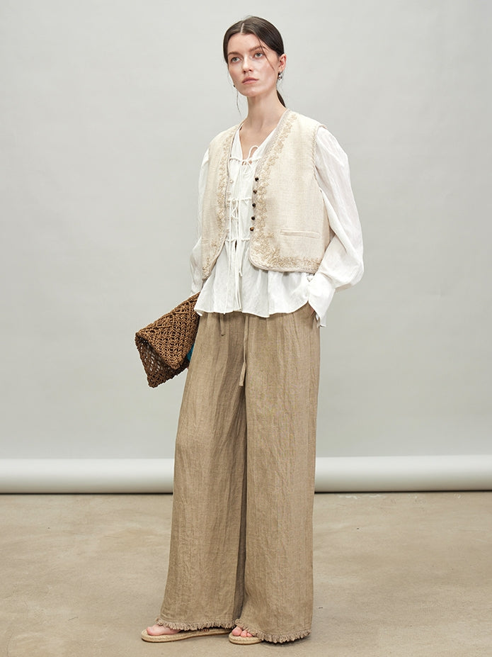 Sleeveless Top Or Straight Pants_BDHL7293
