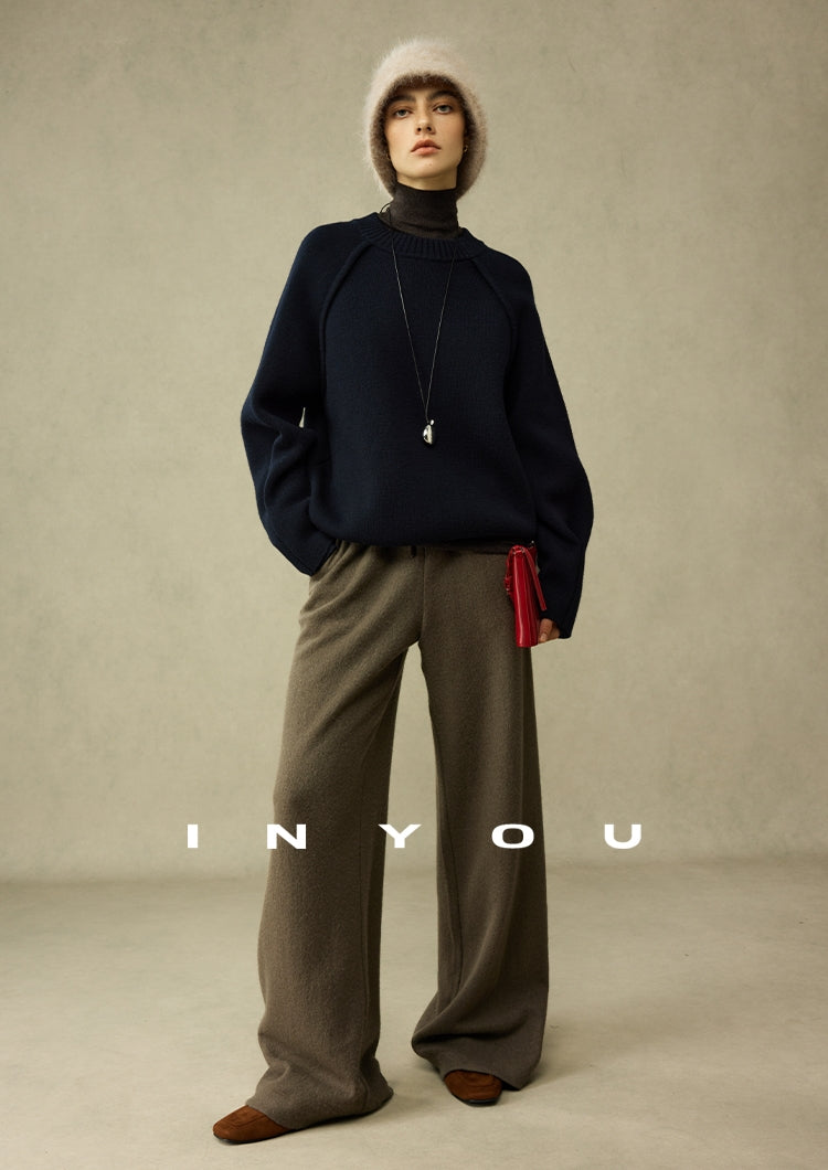Thick Leg-Of-Matton Sleeve Knit_BDHL6789