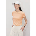 Basic simple plain T-shirt_BDHL5858 - HELROUS