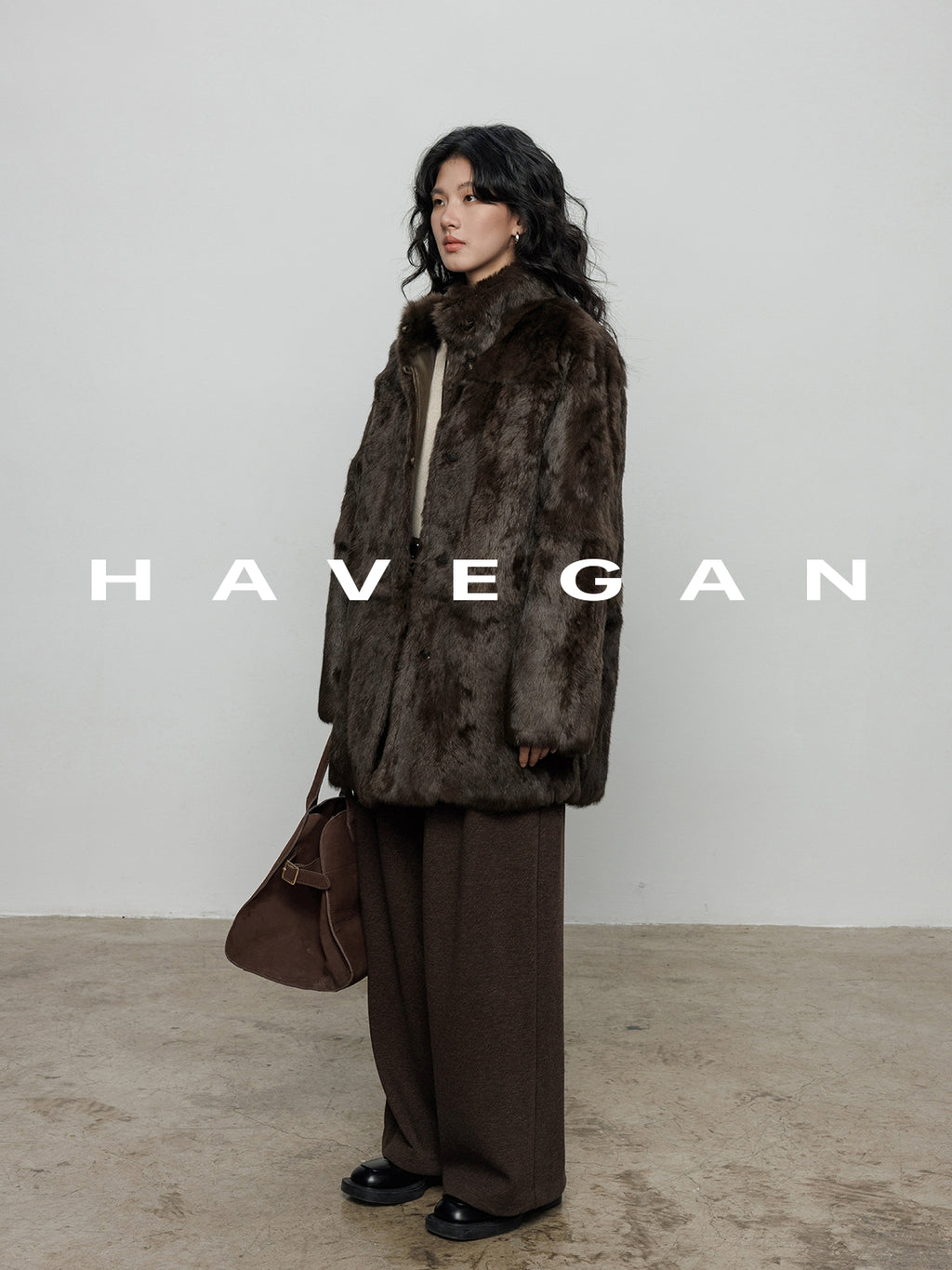 磨毛高腰闊腿褲_BDHL7962