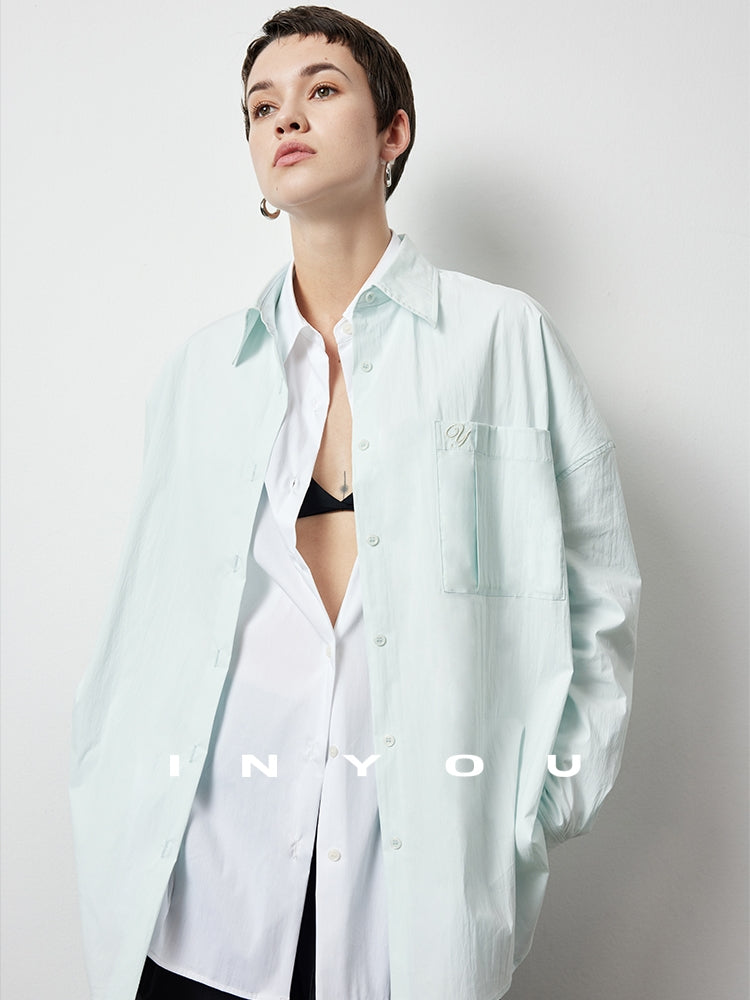 Loose-Fitting Silhouette Shirt_BDHL7155
