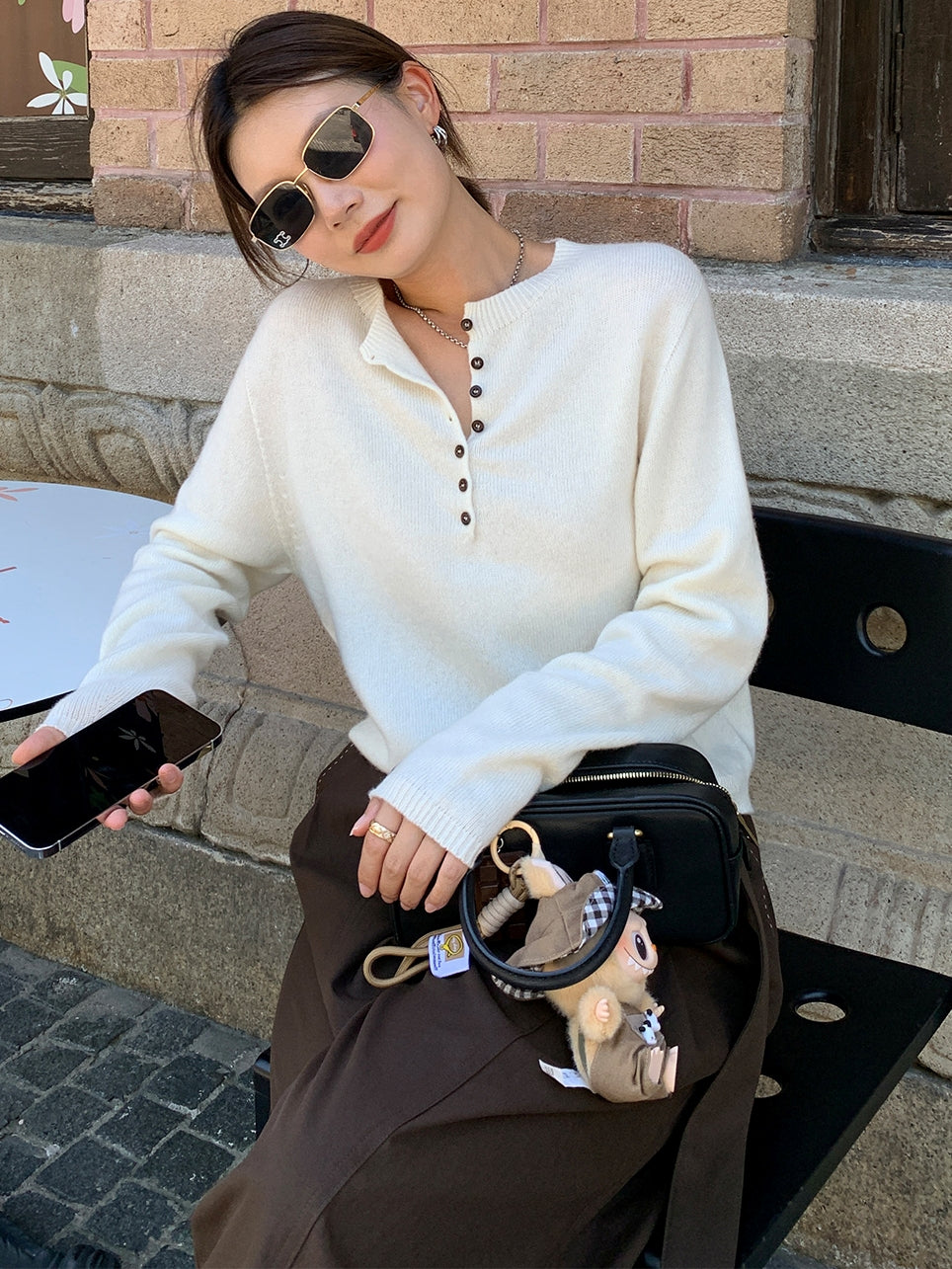 Henry Neck Knit Tops_BDHL7849