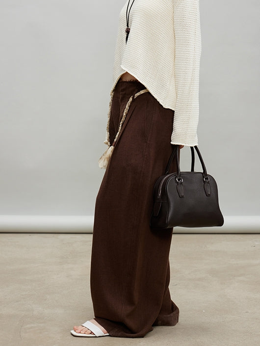 V-Neck Fringe Tops Or Tassel Wide Pants_BDHL7192