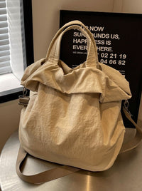 Nylon Shoulder Bucket Bag_BDHL6232