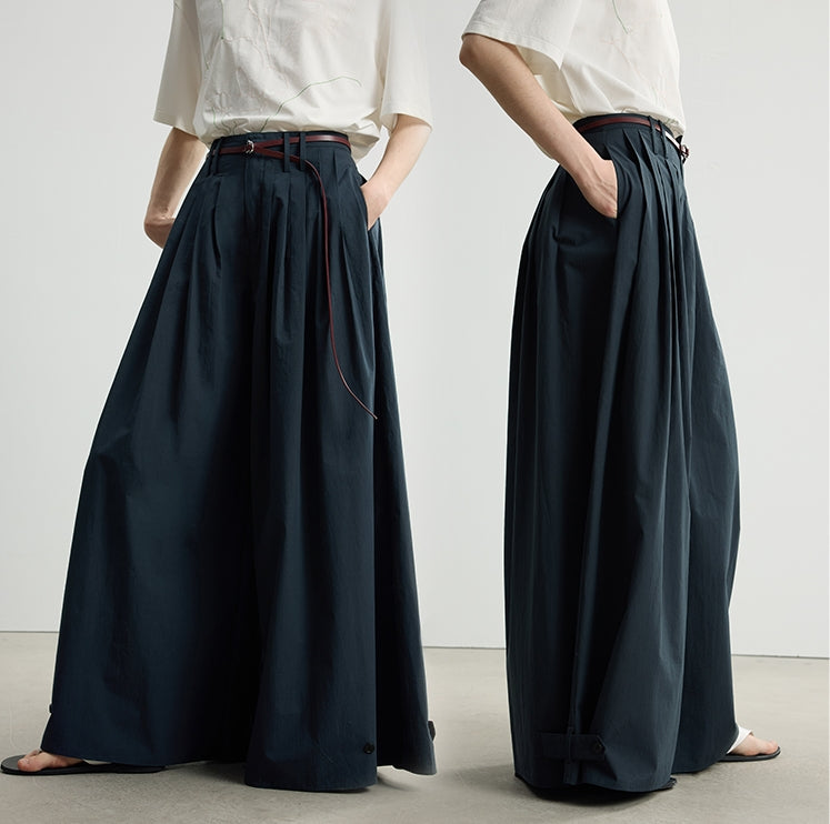 High Waist Big Swing Skirt_BDHL7483