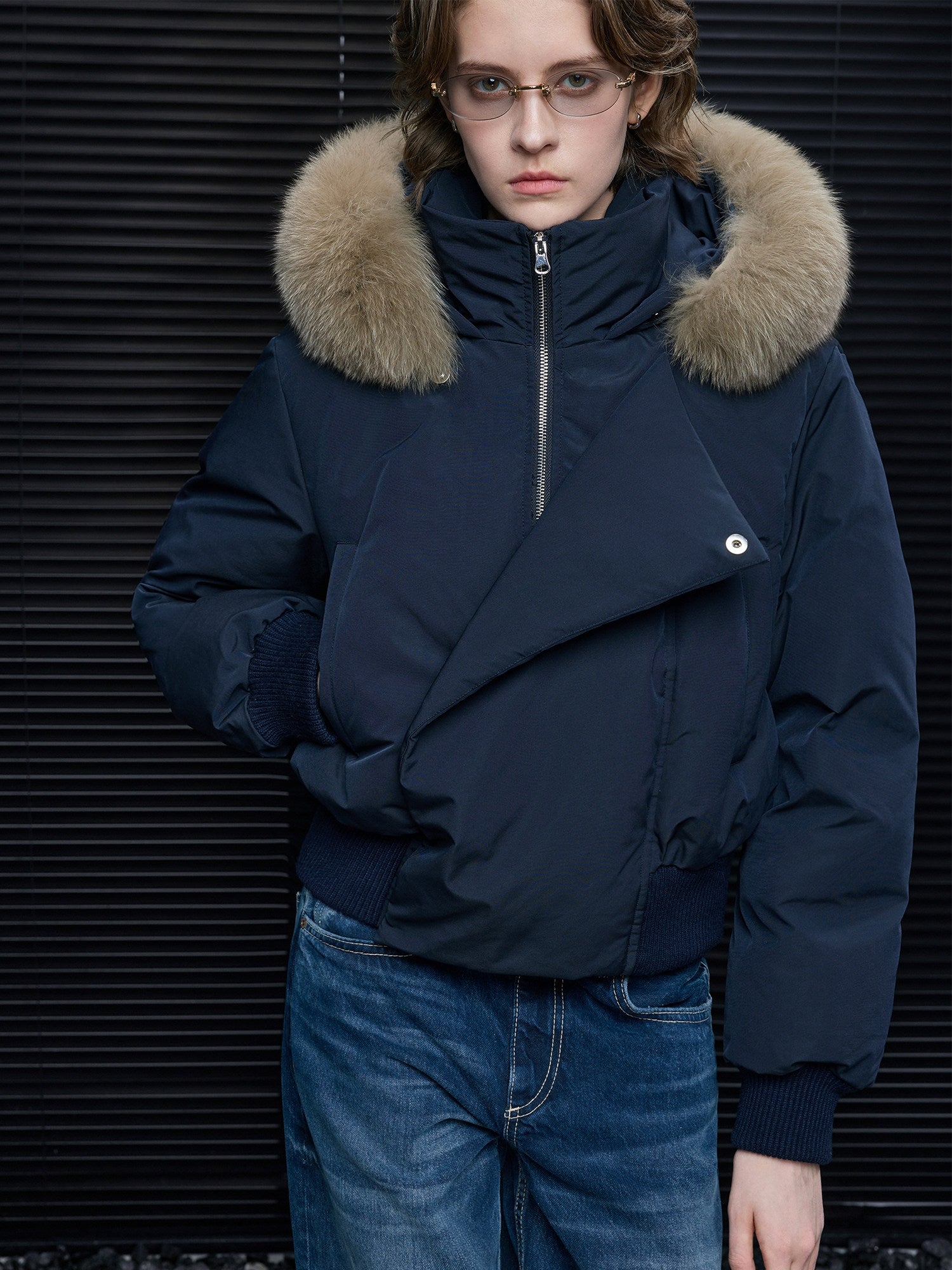 短連帽羽絨外套_BDHL8071